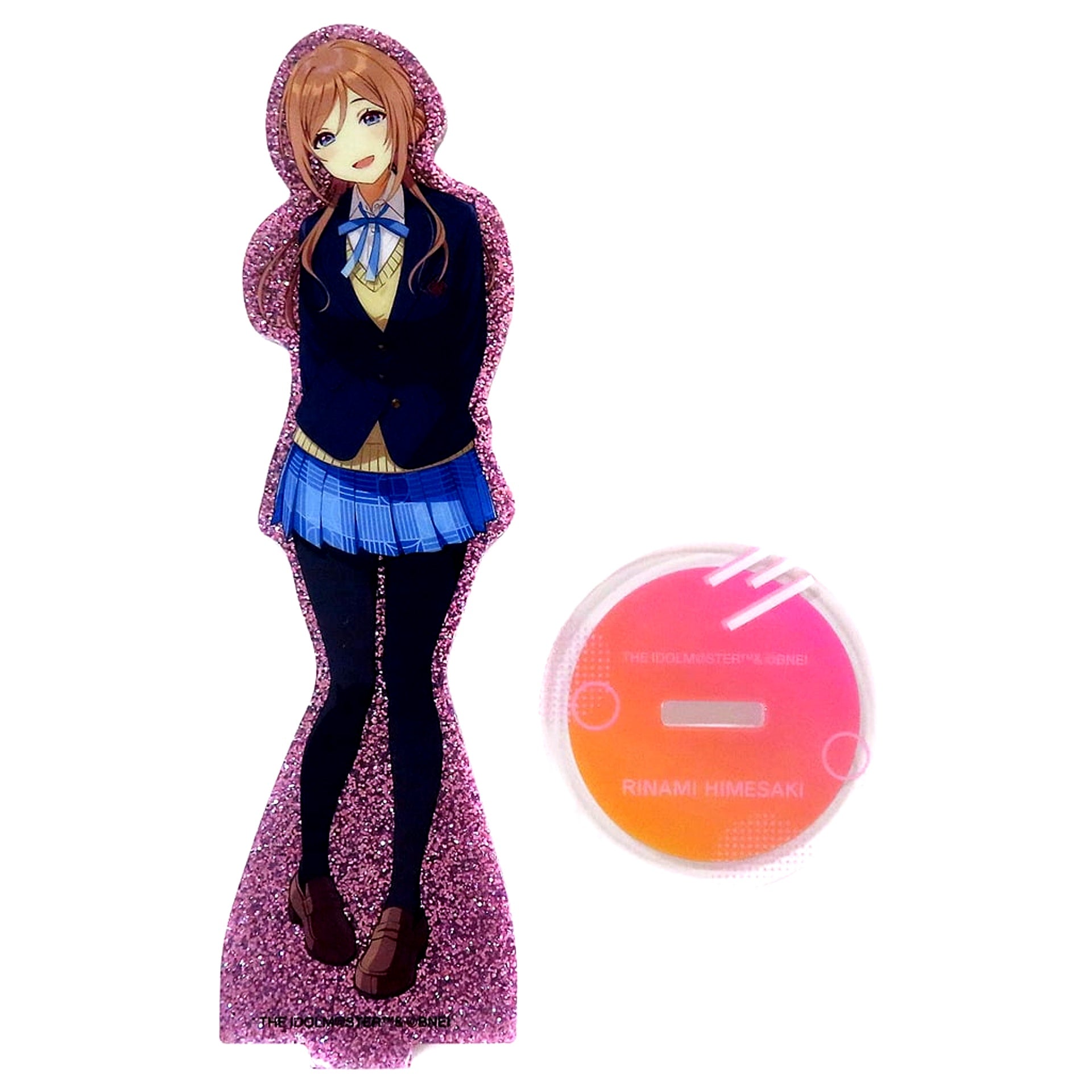 Rinami Himesaki Gakuen Idolmaster Glitter Acrylic Stand [USED]