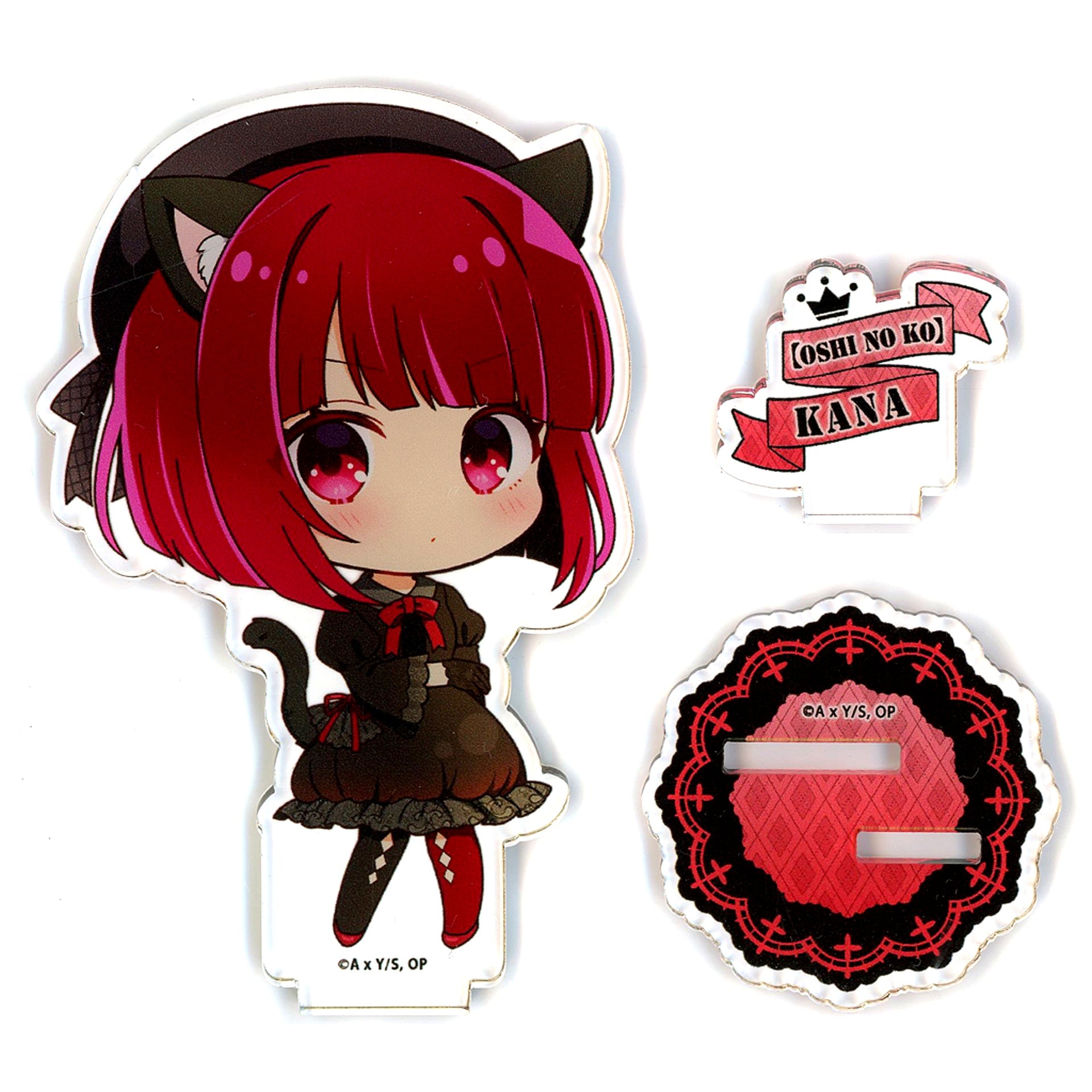 Kana Arima Black Dress Oshi no Ko x Don Quijote Petit Choco Acrylic Stand [USED]
