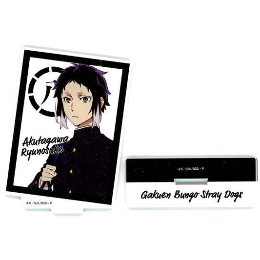 Ryunosuke Akutagawa D. Gakuen Bungo Stray Dogs April Fools 8th Anniversary Acrylic Stand [USED]