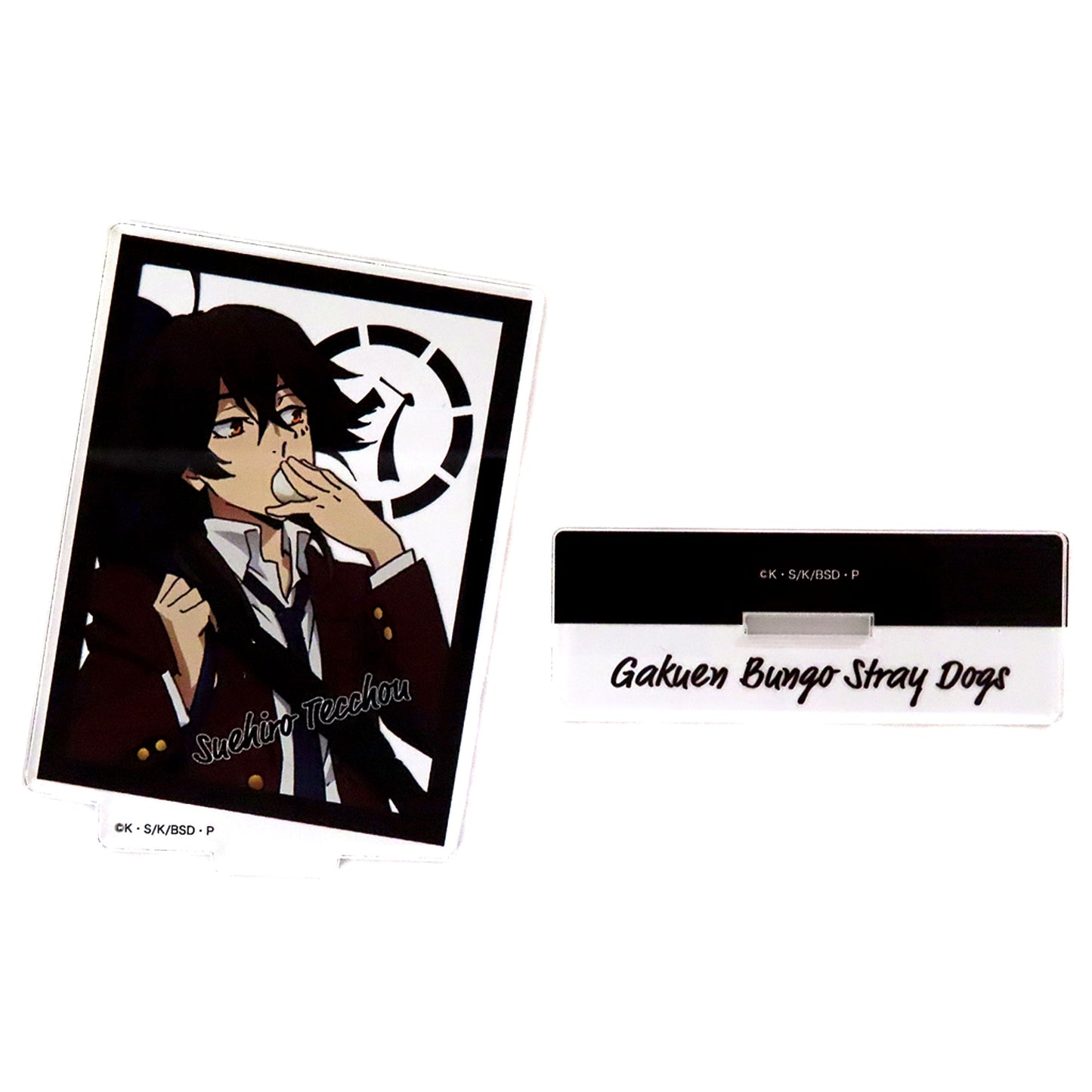Tecchou Suehiro Gakuen Bungo Stray Dogs April Fools 8th Anniversary Acrylic Stand [USED]