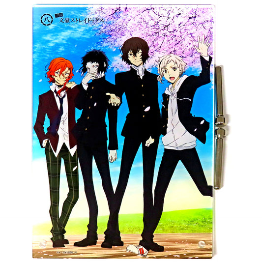 Group A. Gakuen Bungo Stray Dogs April Fools 8th Anniversary Acrylic Art Panel [USED]
