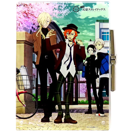 Group F. Gakuen Bungo Stray Dogs April Fools 8th Anniversary Acrylic Art Panel [USED]