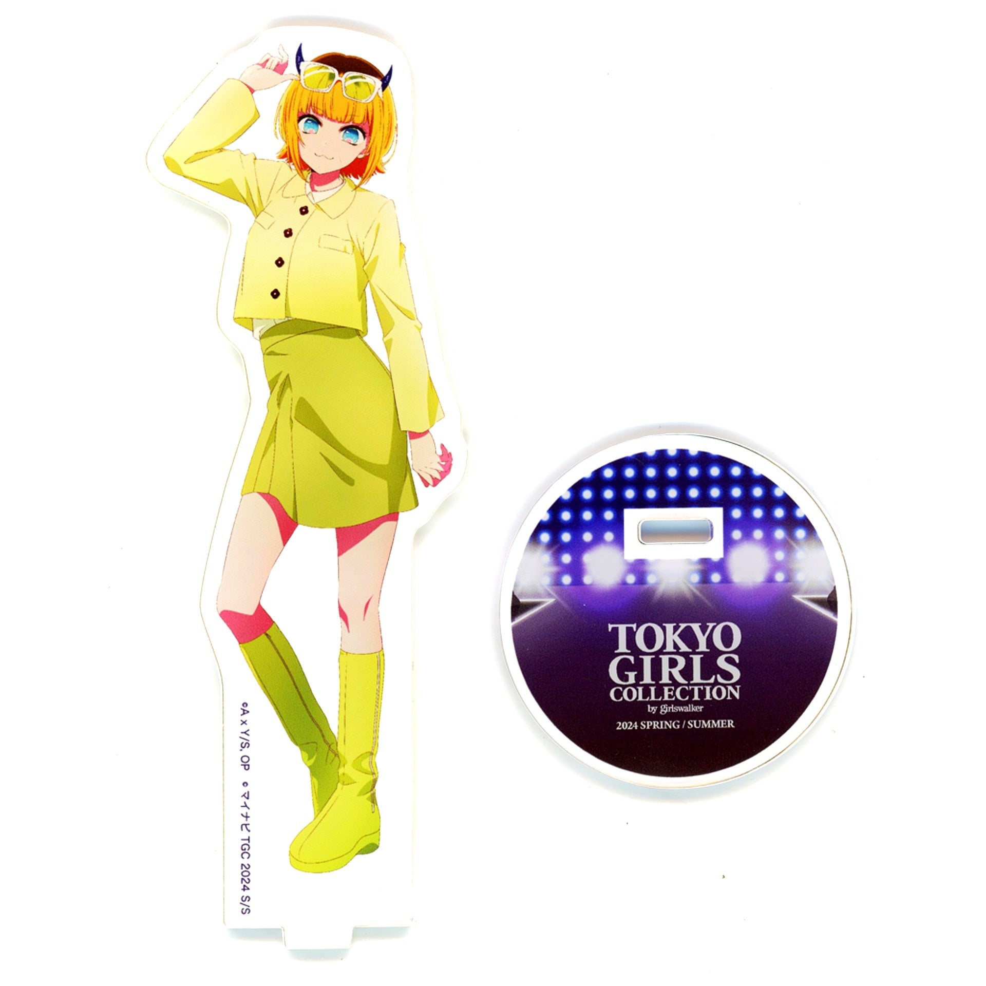 MEMcho Oshi no Ko C Prize RAFFLE x TOKYO GIRLS COLLECTION 2024 SPRING SUMMER Online Kuji Acrylic Stand [USED]