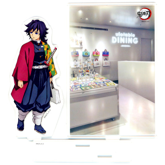 Giyu Tomioka Demon Slayer ufotable DINING HIROMA New Dining Store Commemorative Random Acrylic Stand with Background 2 [USED]