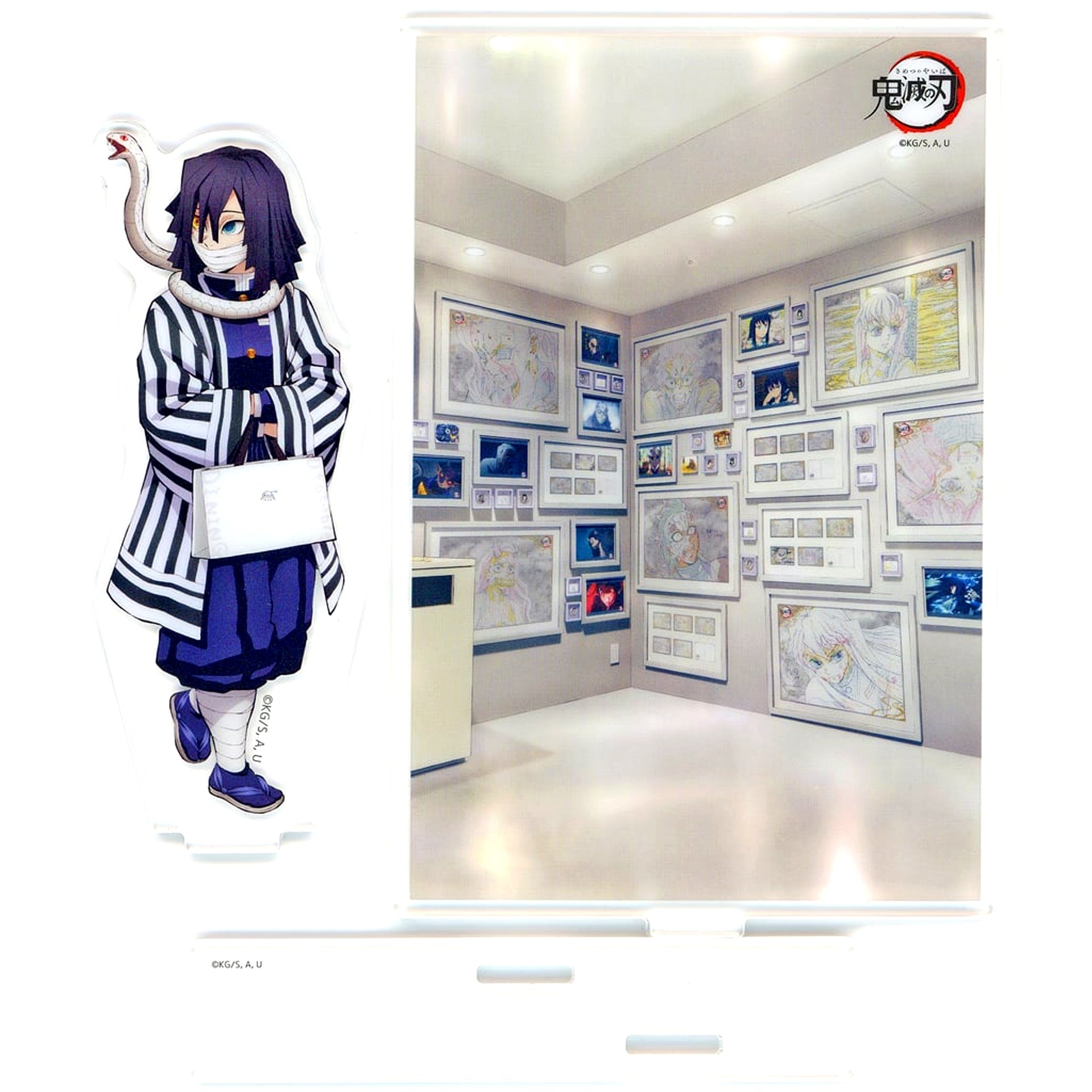 Obanai Iguro Demon Slayer: Kimetsu no Yaiba x ufotable DINING - HIROMA - Dining New Store Commemoration Random Acrylic Stand with Background 2 [USED]