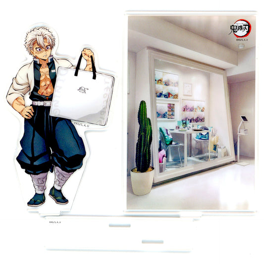 Sanemi Shinazugawa 2 Demon Slayer x ufotable DINING HIROMA Dining New Store Commemoration Random Acrylic Stand with Background [USED]