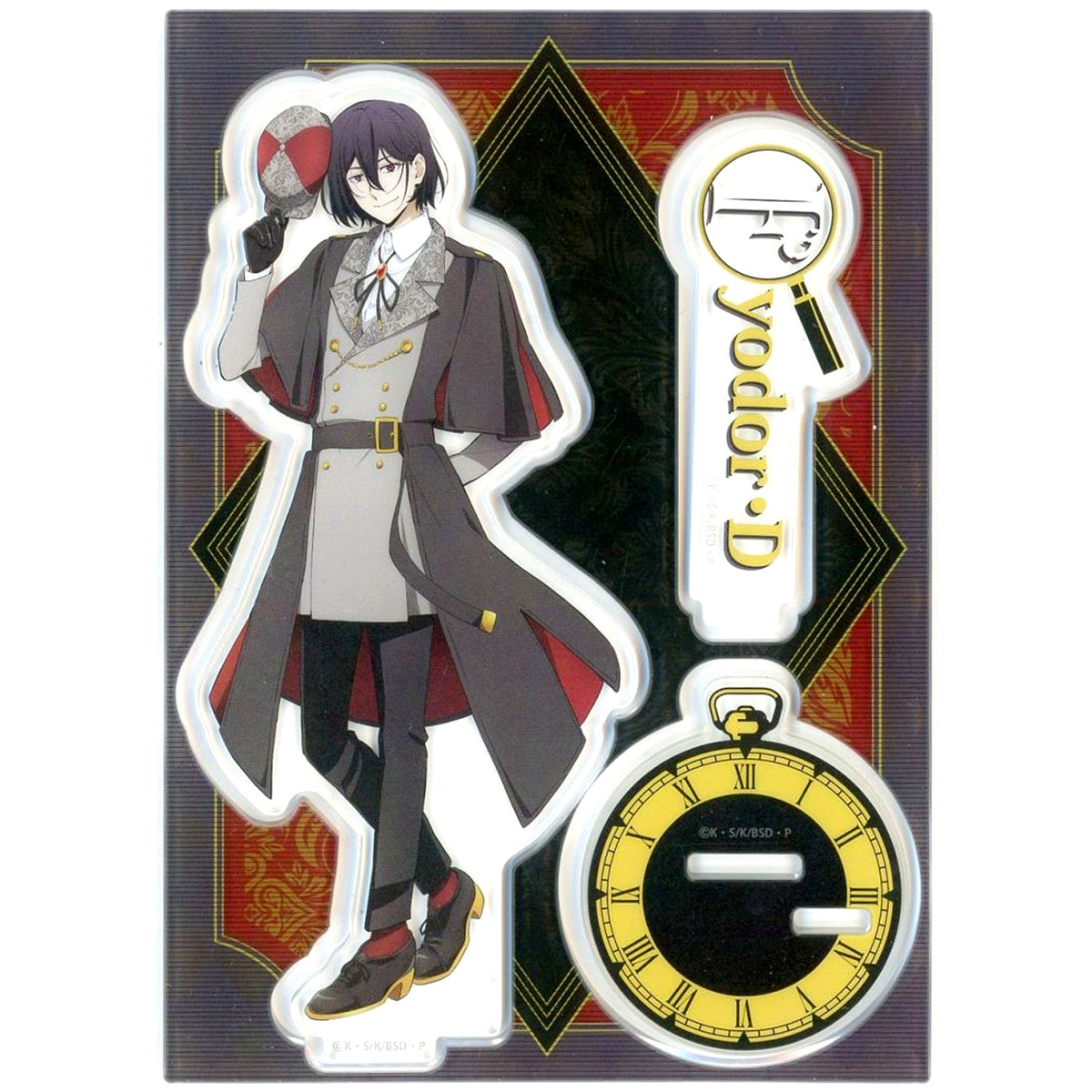 Fyodor Dostoyevsky Acrylic Stand Bungo Stray Dogs x RED TOKYO TOWER [USED]
