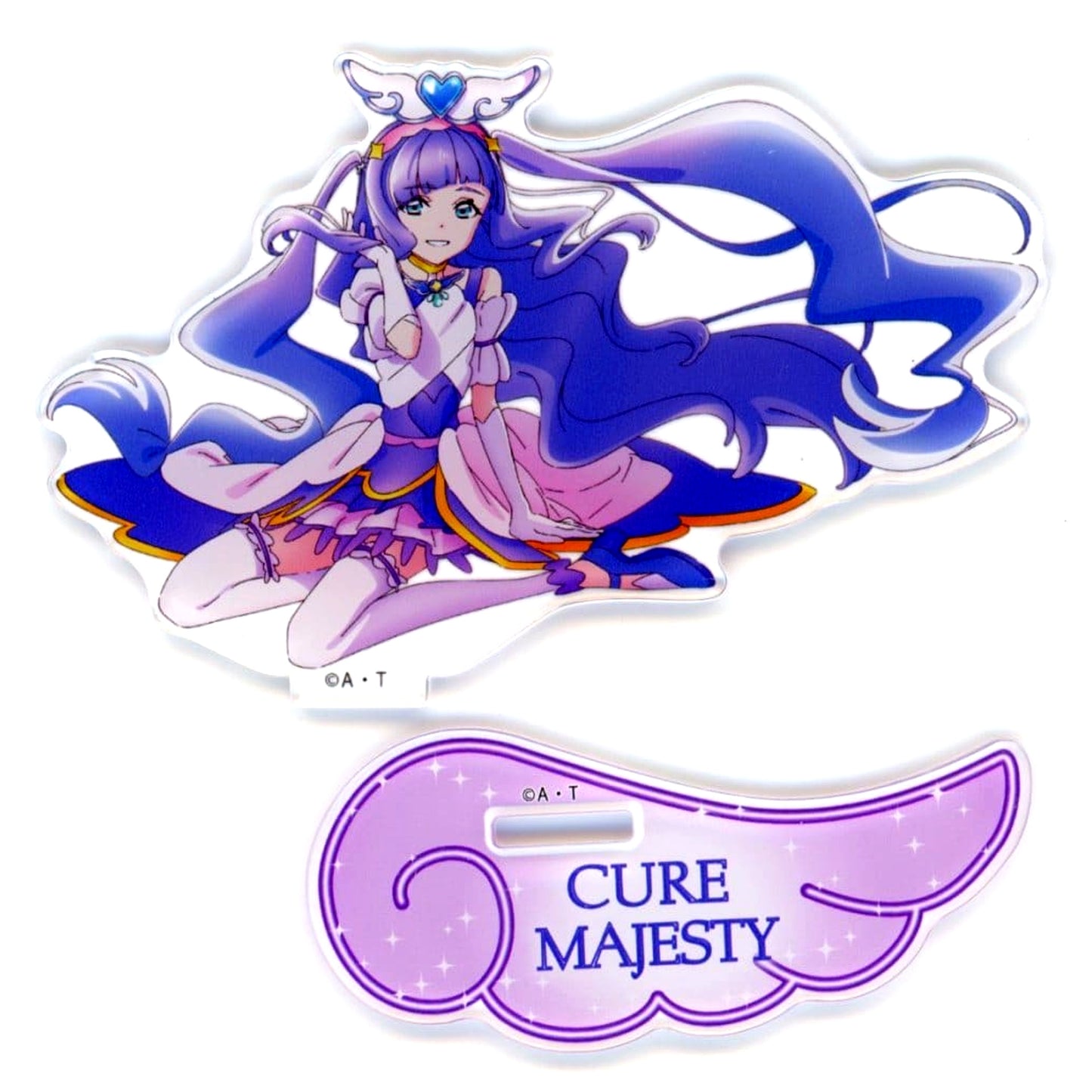 Cure Majesty Soaring Sky! Pretty Cure Acrylic Stand Thanksgiving Festival [USED]