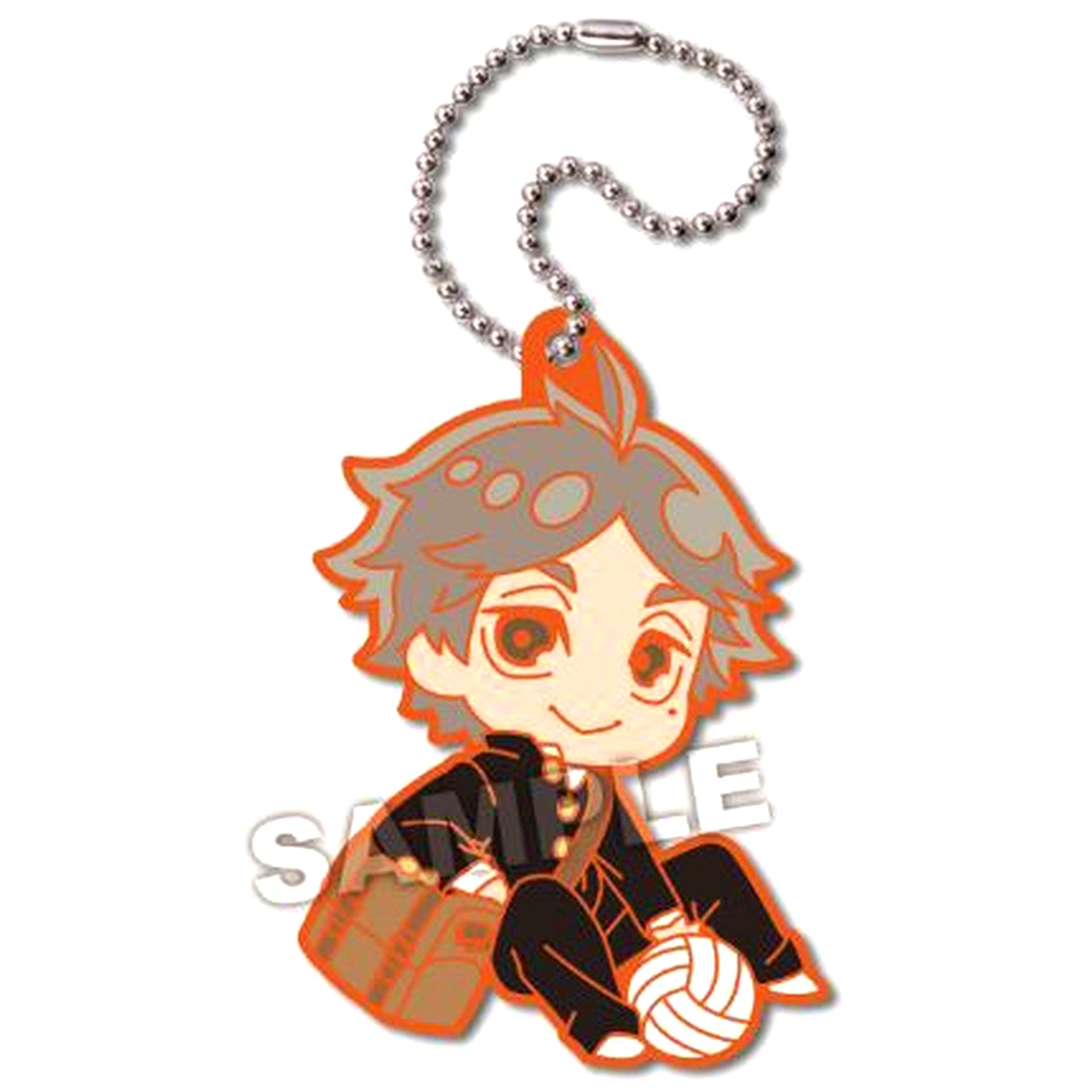Koshi Sugawara Haikyu!! Deforuba! Plus Karasuno High School Keychain [USED]