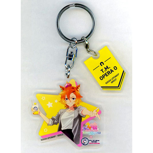 T.M. Opera O Umamusume Pretty Derby Beginning of a New Era Movie x Roll Ice Cream Factory Trading Acrylic Key Charm [USED]