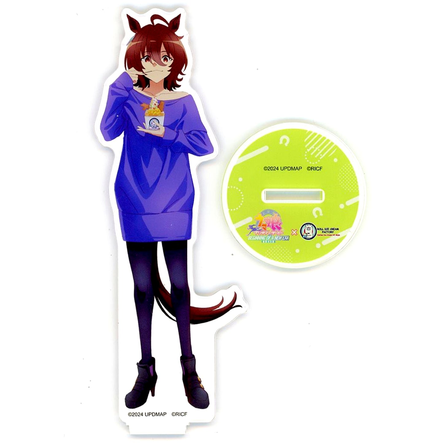 Agnes Tachyon Umamusume Pretty Derby Beginning of a New Era x Roll Ice Cream Factory Acrylic Stand [USED]