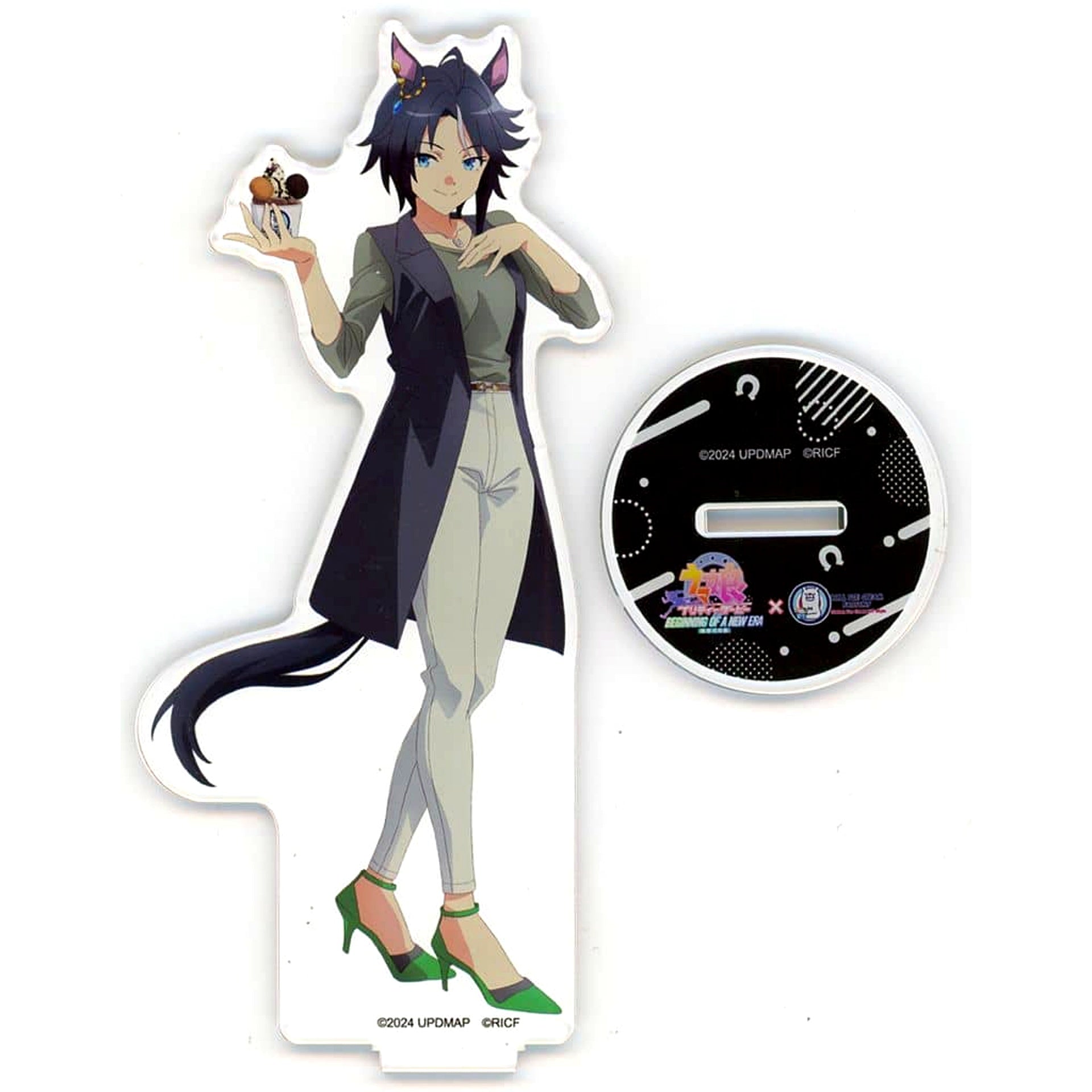 Fuji Kiseki Umamusume Pretty Derby: Beginning of a New Era Acrylic Stand Roll Ice Cream Factory Collaboration [USED]