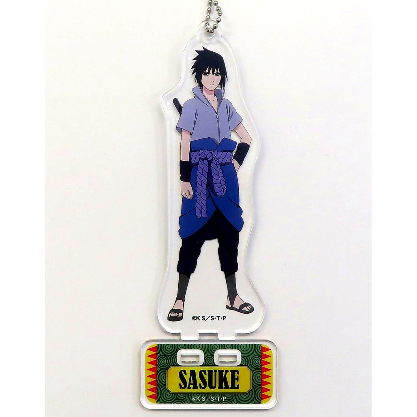 Sasuke Uchiha Standing Acrylic Stand B Naruto Shippuden Nijigen no Mori [USED]