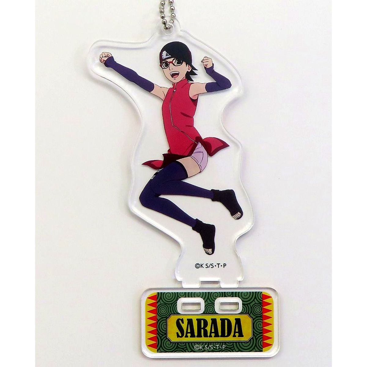 Sarada Uchiha Boruto: Naruto Next Generations Acrylic Stand F Nijigen no Mori Limited [USED]