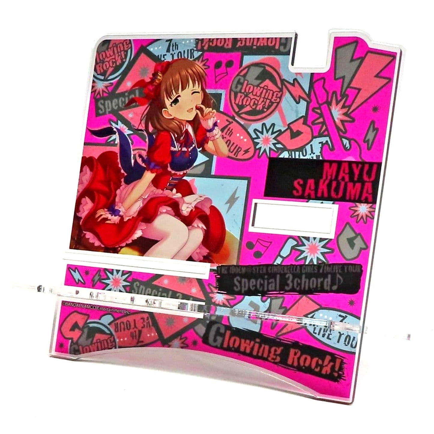 Mayu Sakuma THE IDOLM@STER CINDERELLA GIRLS Official Concert Light Stand 7thLIVE TOUR Special 3chord Glowing Rock! 7thLIVE TOUR Glowing Rock! Ver. [USED]