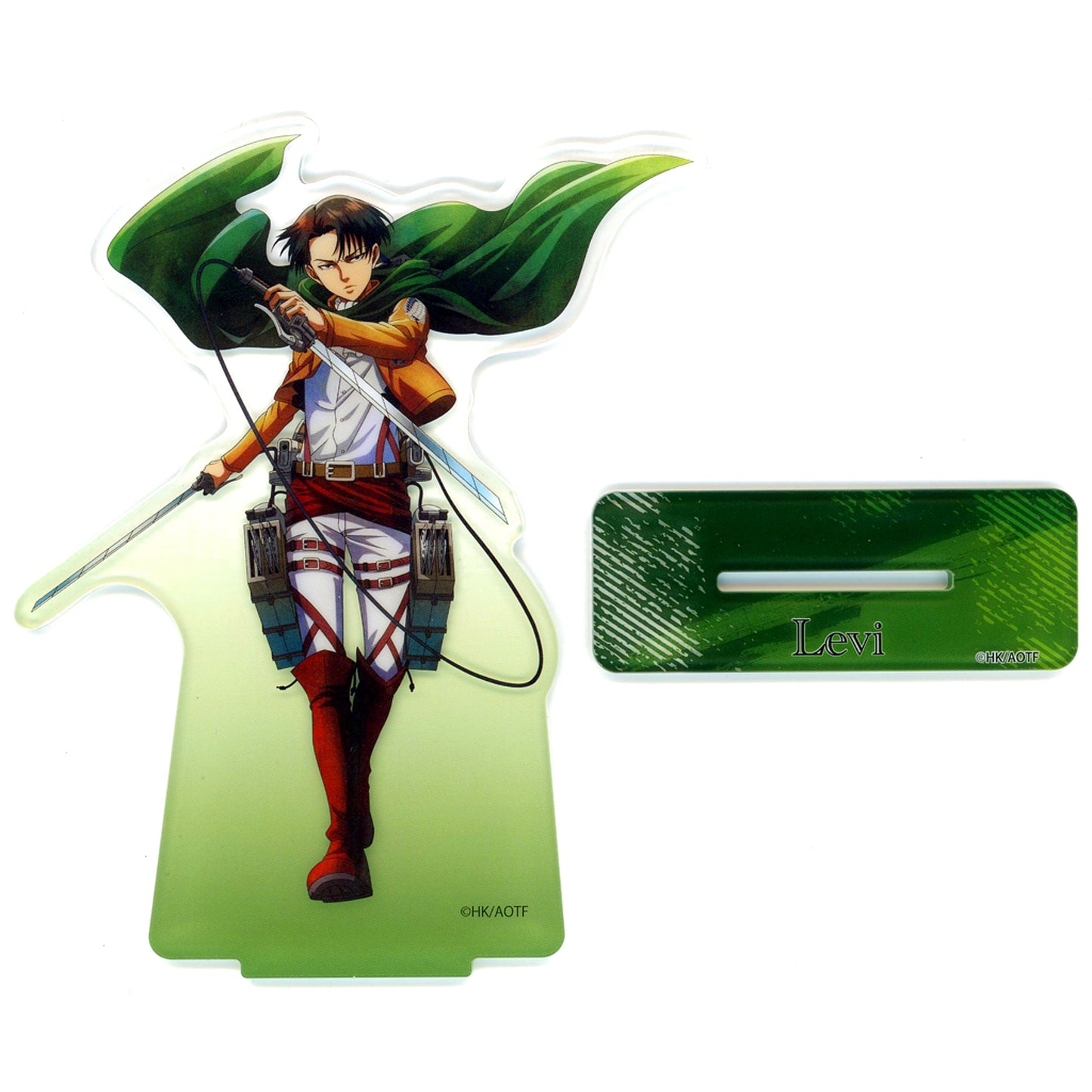 Levi Ackerman Attack on Titan Dreamy Kuji be determined Prize B BIG Acrylic Stand [USED]