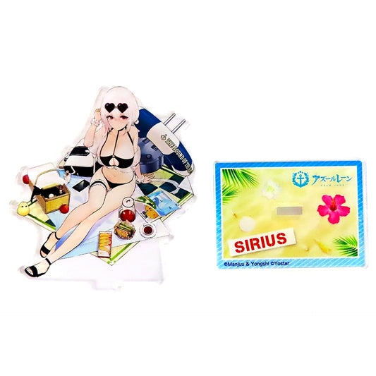 Sirius Acrylic Stand Collection 2020 Summer Azur Lane [USED]