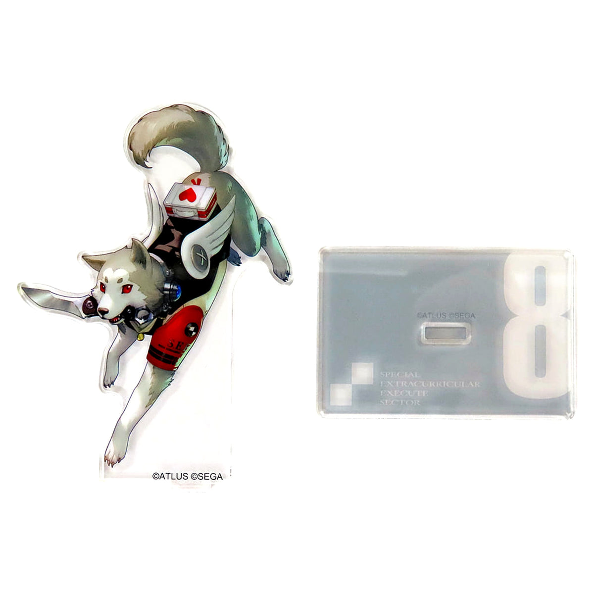 Koromaru Persona 3 Reload Acrylic Stand New Battle Outfit [USED]