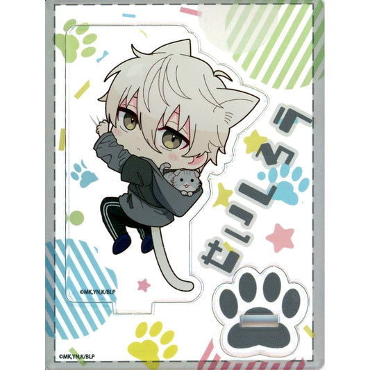 Seishiro Nagi Mini Character Acrylic Stand Hittuki Nyan ver. Blue Lock [USED]