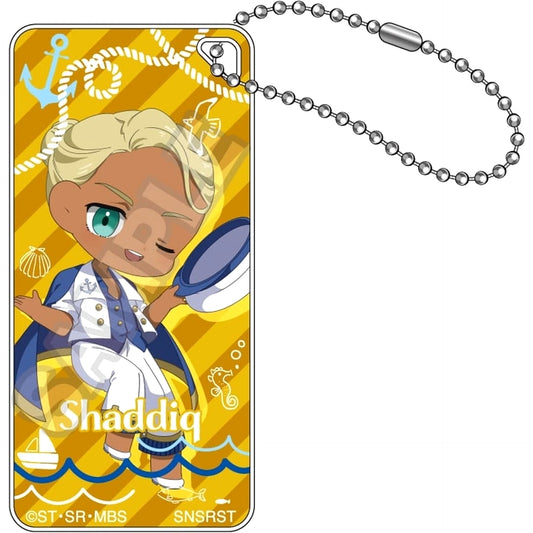 Shaddiq Zenelli Mobile Suit Gundam: The Witch from Mercury Mochikko Domiteria Keychain Jr. Marine Fashion [USED]