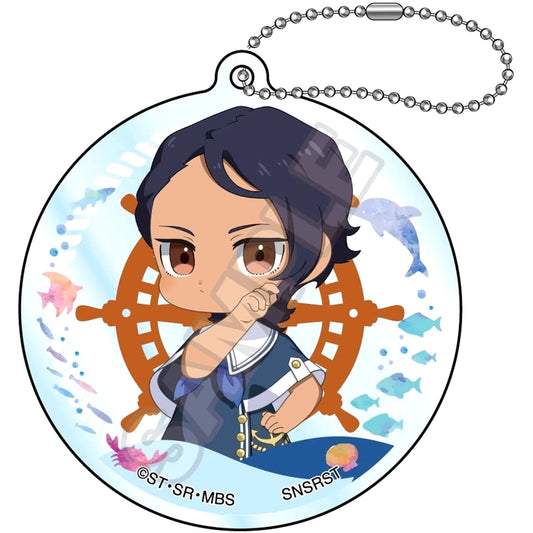Mobile Suit Gundam: The Witch from Mercury Lauda Neill Mochikko Marine Fashion Acrylic Keychain Keychains [USED]