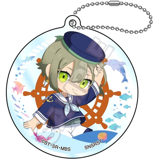 Elan Ceres No. 5 Mobile Suit Gundam: The Witch from Mercury Mochikko Marine Fashion Acrylic Keychain [USED]