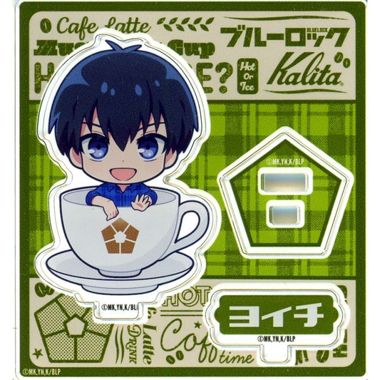 Yoichi Isagi Blue Lock Kalita Drip Time Trading Acrylic Stand [USED]