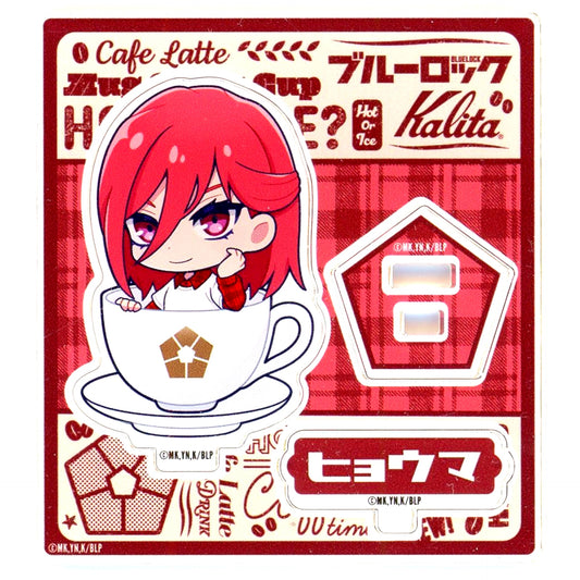 Hyoma Chigiri BLUELOCK Kalita Drip Time Trading Acrylic Stand [USED]