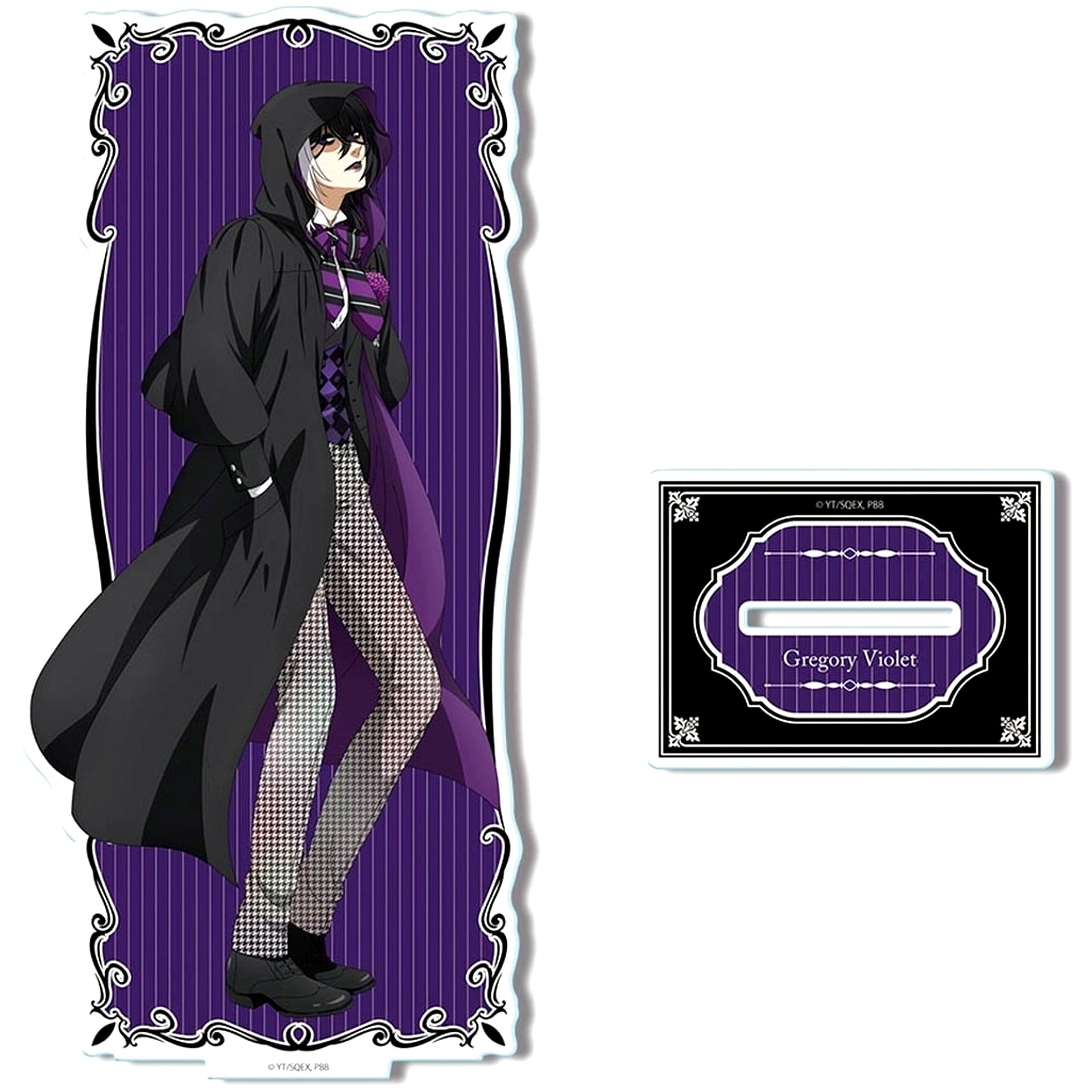 Gregory Violet Design 06 Acrylic Stand Black Butler: Public School Arc [USED]