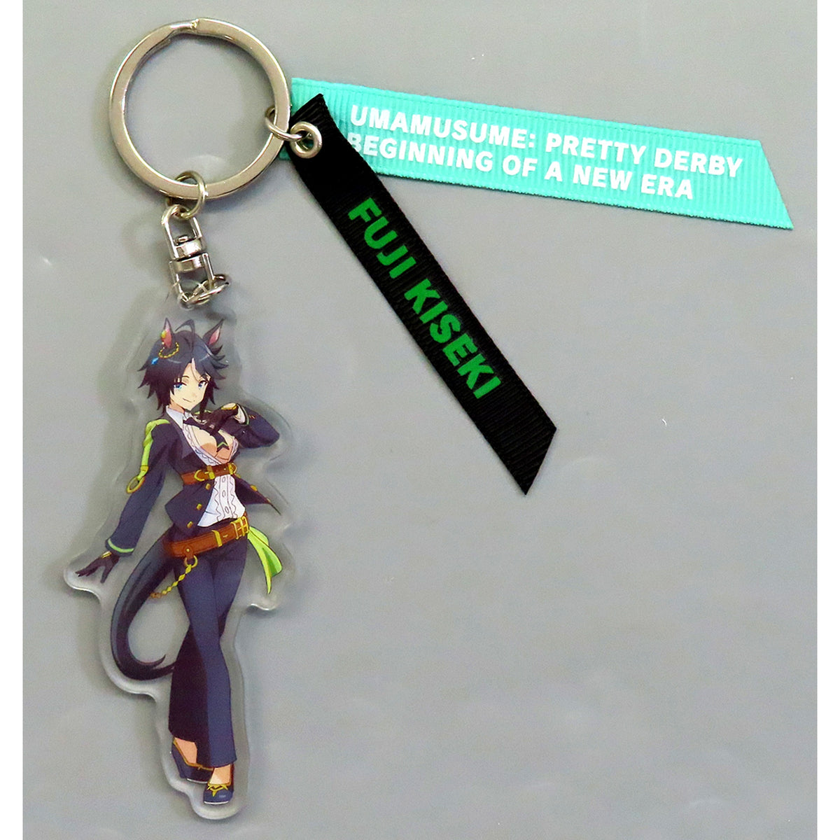 Fuji Kiseki Umamusume Pretty Derby Beginning of a New Era Movie Ribbon Keychain Theater Goods [USED]