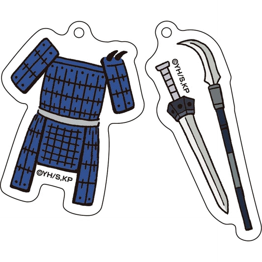 Shin 1 Kingdom Motif Acrylic Keychain [USED]