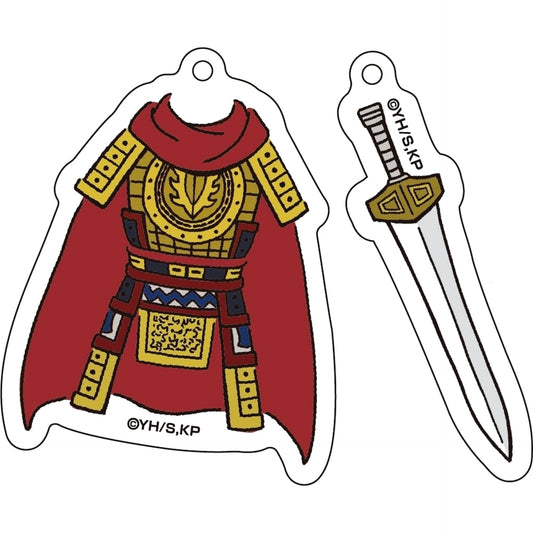 Zheng Ying 2 Kingdom Motif Acrylic Keychain [USED]