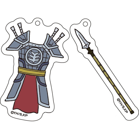 Ben Wang 4 Kingdom Motif Acrylic Keychain [USED]