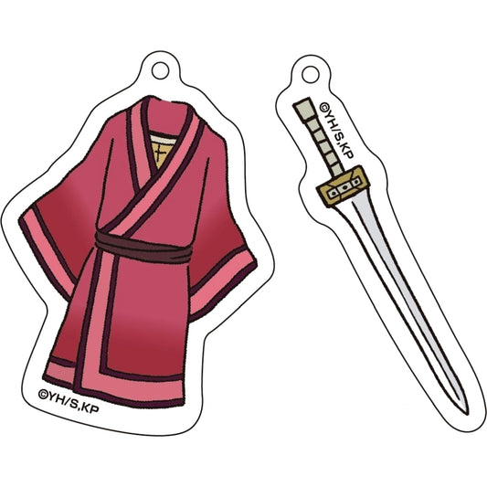 Kingdom Tian Meng 5 Motif Acrylic Keychain Keychains [USED]