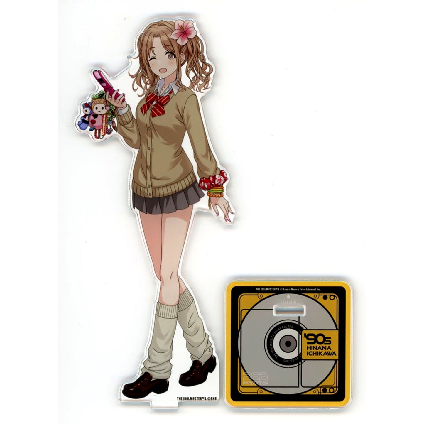 Hinana Ichikawa The Idolmaster Shiny Colors Drawn Acrylic Stand SHIBUYA TSUTAYA IP Bookstore JK Saizensen [USED]