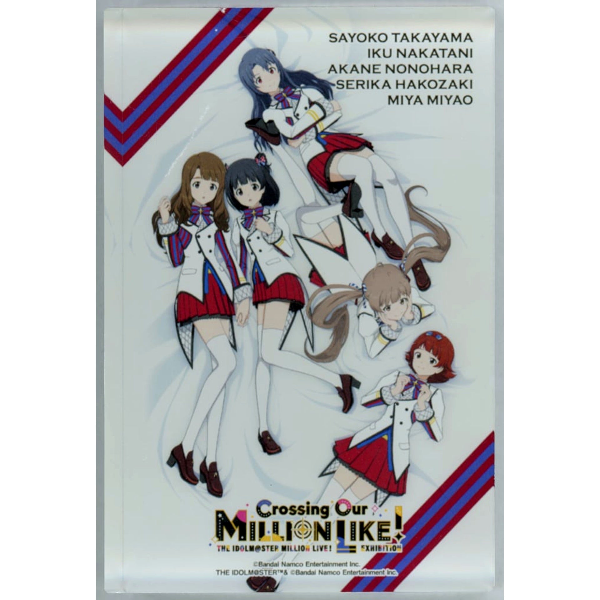 MILLIONSTARS Team5th THE IDOLM@STER MILLION LIVE! Official Acrylic Block Exhibition [USED]