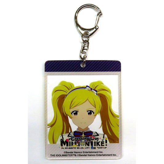 Emily Stewart Official Acrylic Keychain The Idolmaster Million Live! Exhibition Crossing Our MILLION LIKE! [USED]