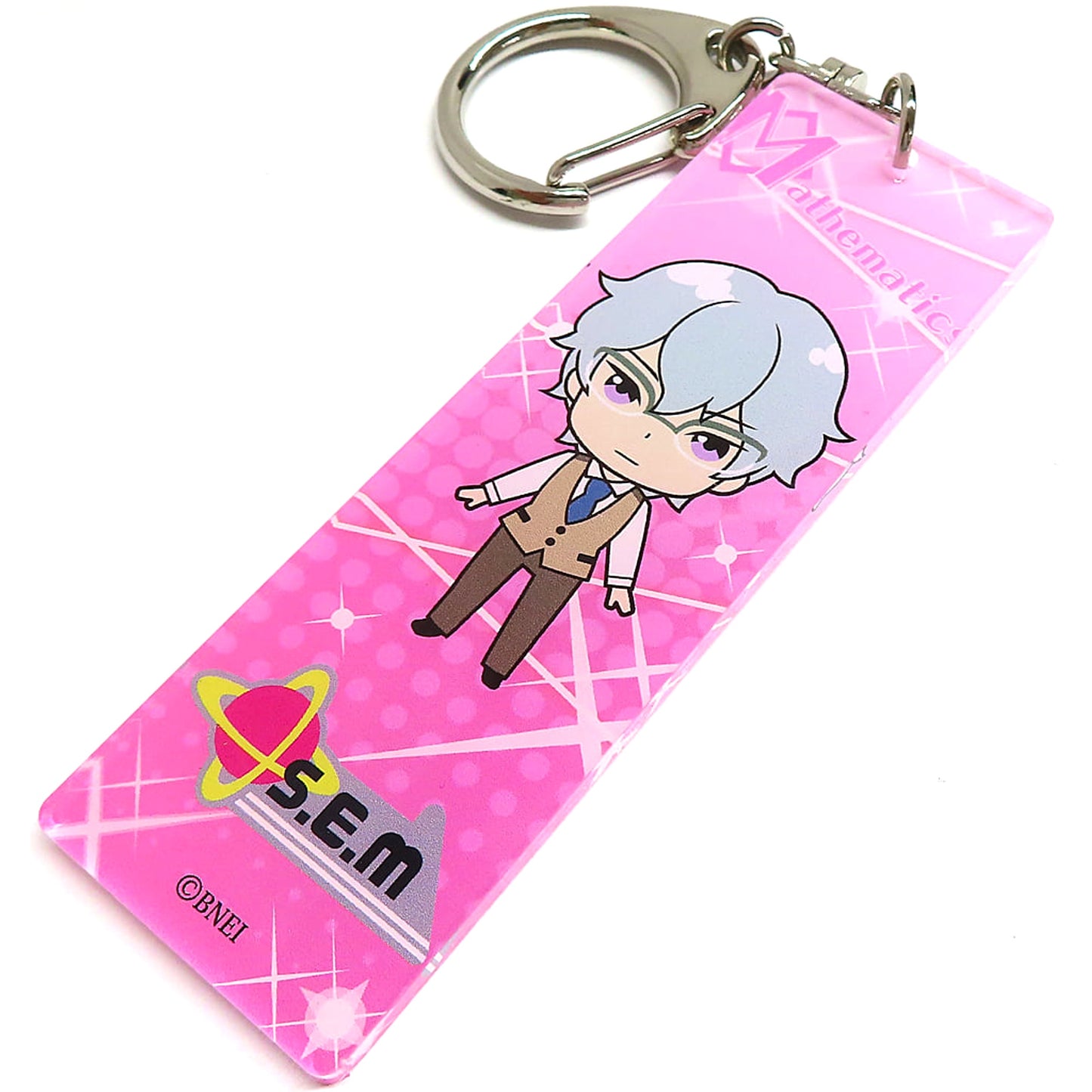 Michio Hazama THE IDOLM@STER SideM Official Stick Keychain 315 Production Presents F@Ntastic Combination Live Brainpower!! Limited [USED]