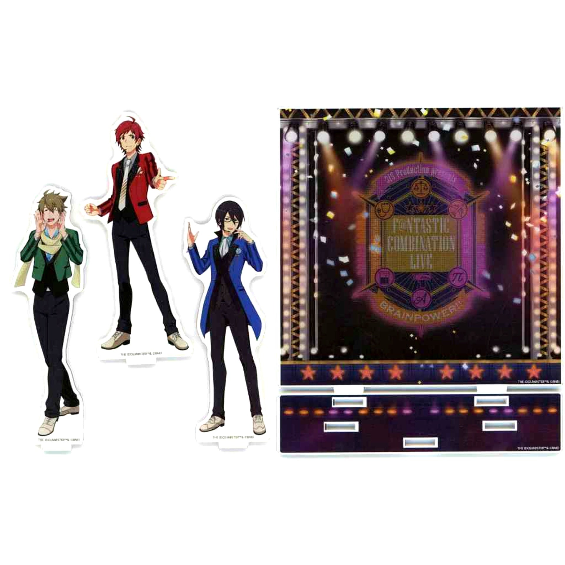 DRAMATIC STARS THE IDOLM@STER SideM Official Acrylic Stand Set 315 Production presents F@NTASTIC COMBINATION LIVE BRAINPOWER!! [USED]