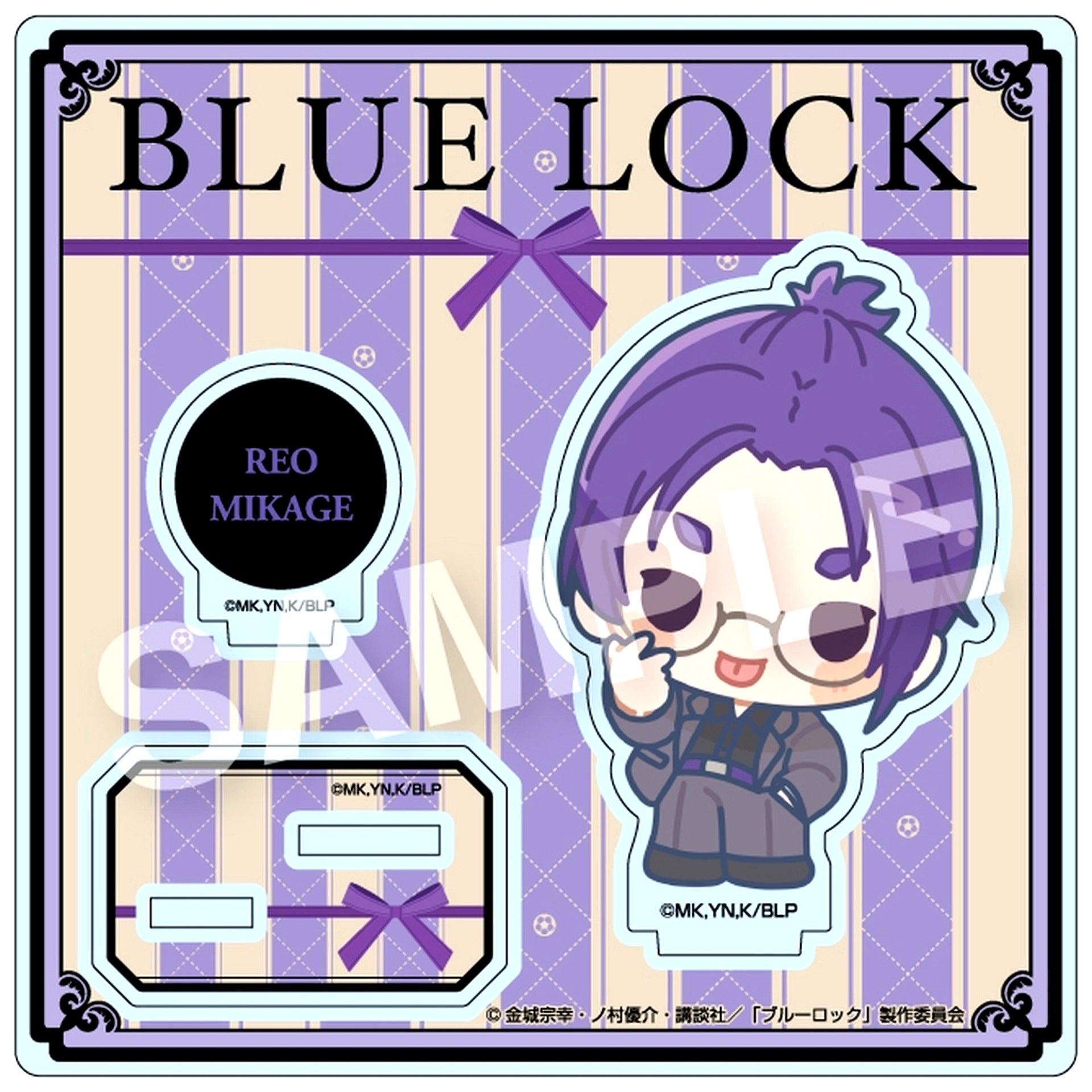 Reo Mikage Suit Glasses Blue Lock Select Collection Acrylic Stand [USED]