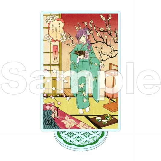 Kozue Otomune B Card Acrylic Stand Kaga Yuzen Collabo Card Ver. Love Live! Hasunosora Girls' High School Idol Club [USED]