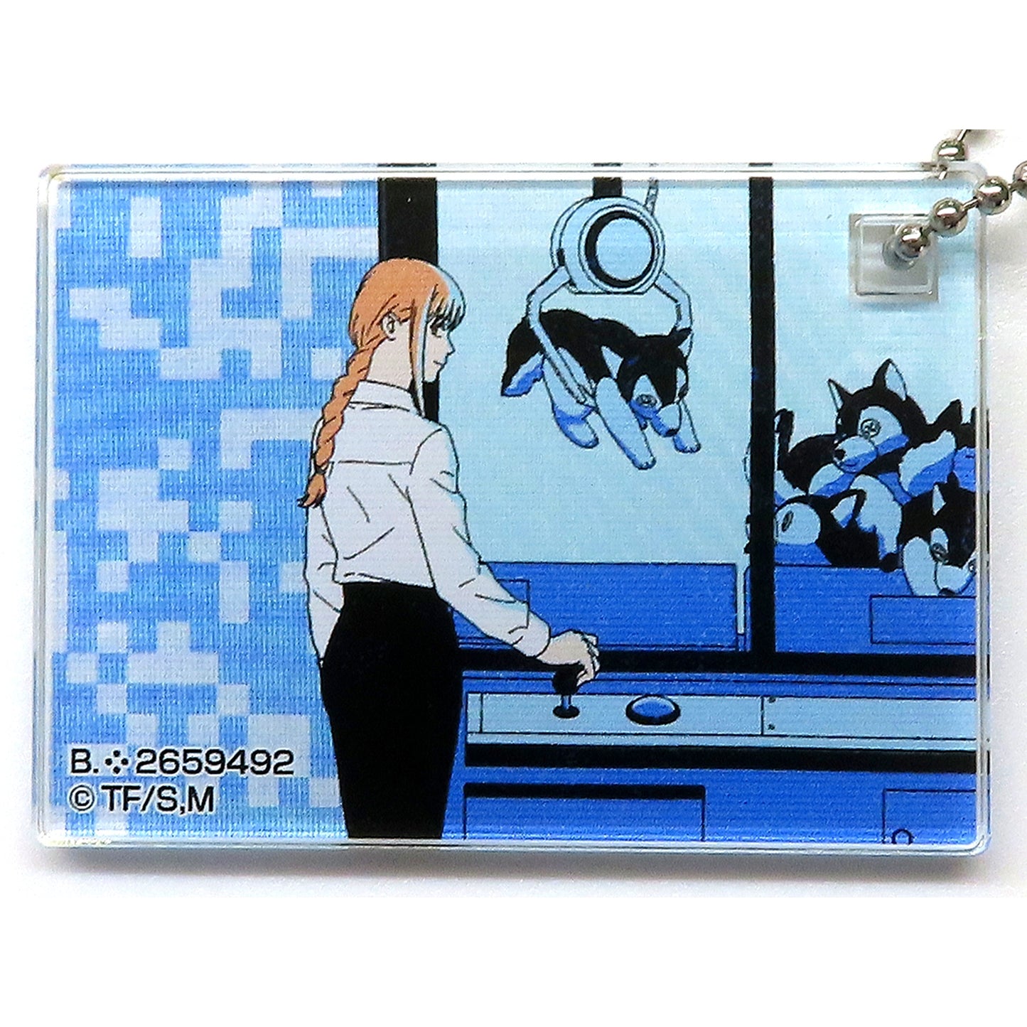 Makima Chainsaw Man Acrylic Charm Bandai Namco Amusement Limited [USED]