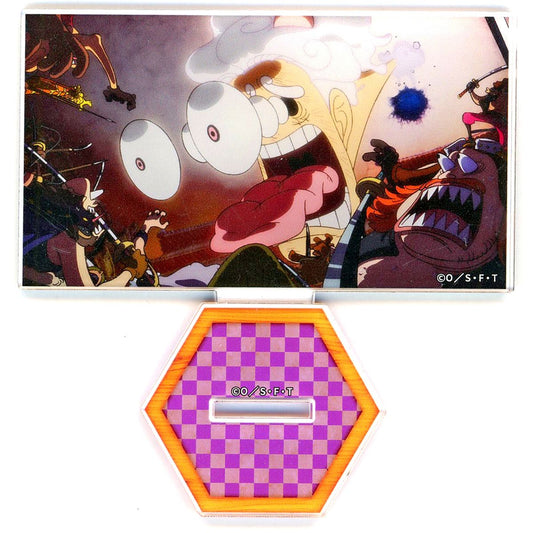 Monkey D. Luffy Gear 5 Face Close-Up One Piece Trading Scene Shot Acrylic Stand 6th Release [USED]