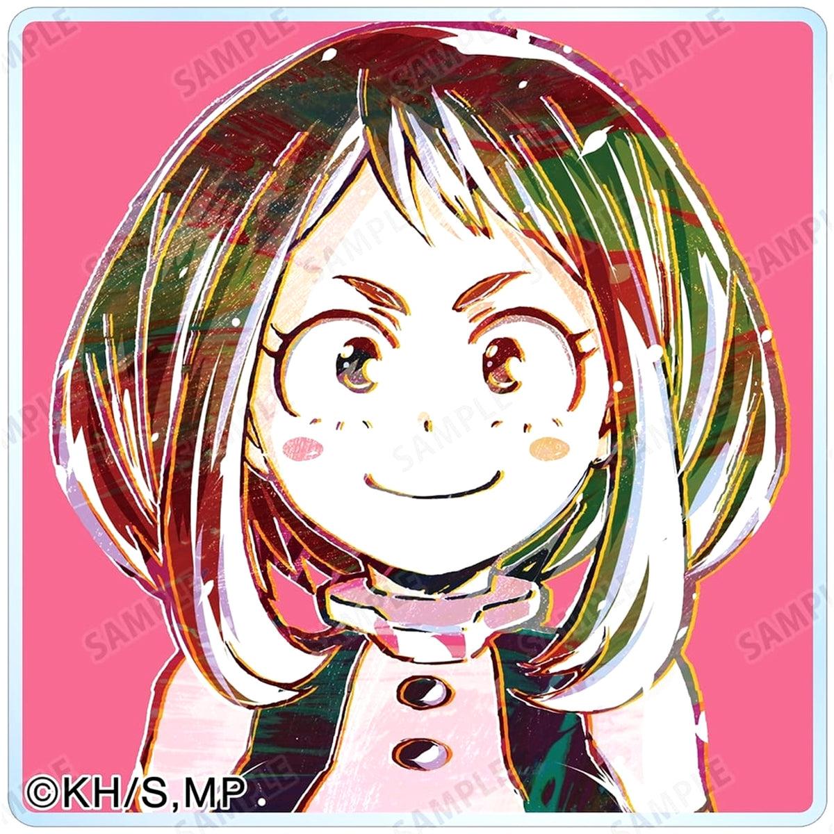 My Hero Academia Ochaco Uraraka Trading Ani-Art Vol. 1 Acrylic Tile Acrylic Stands [USED]