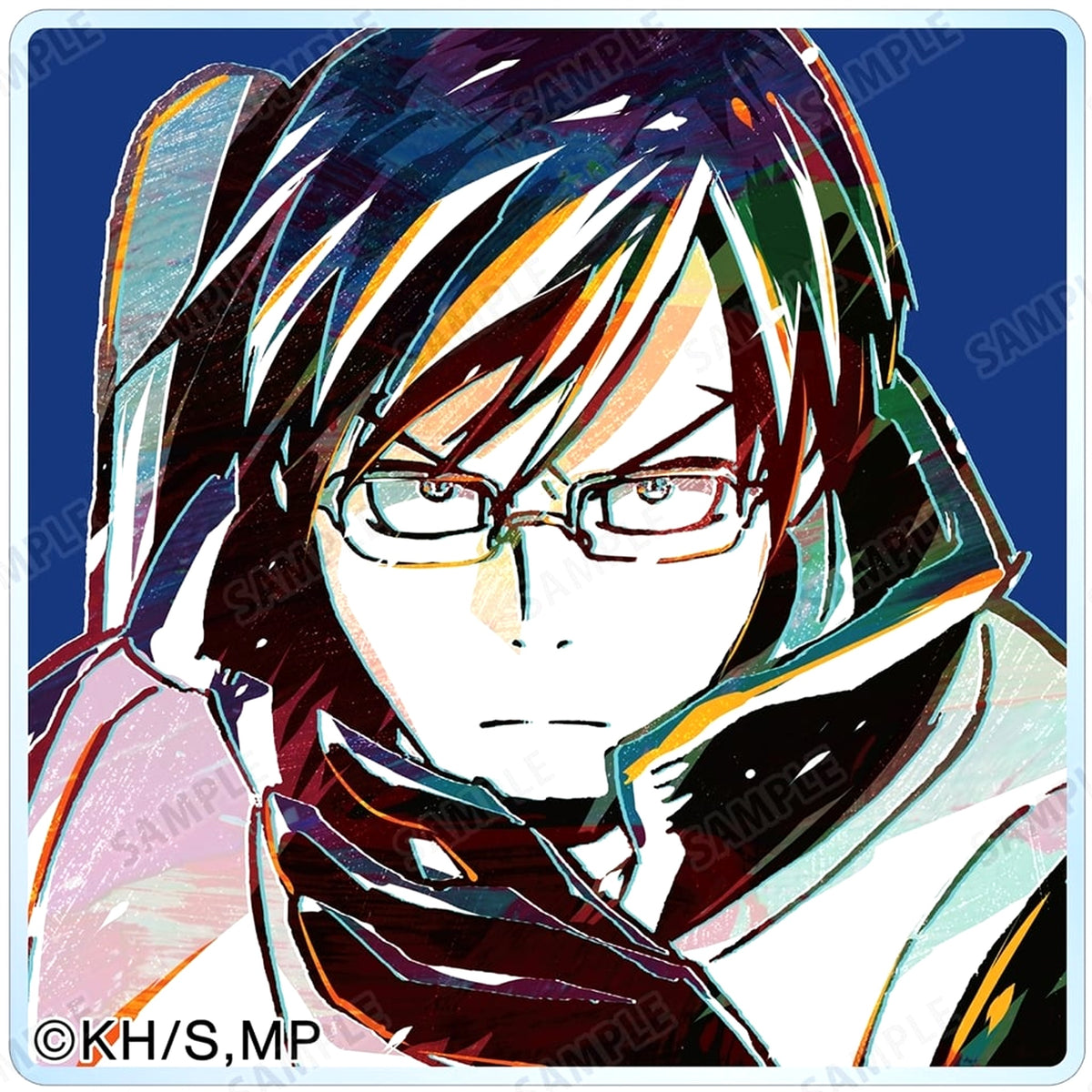 My Hero Academia Tenya Iida Trading Ani-Art Vol. 1 Acrylic Tile Acrylic Stands [USED]