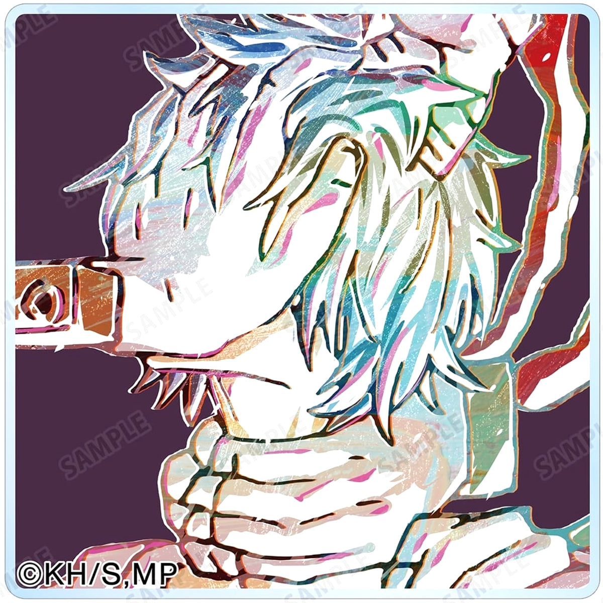 My Hero Academia Tomura Shigaraki Trading Ani-Art Vol. 2 Acrylic Tile Acrylic Stands [USED]