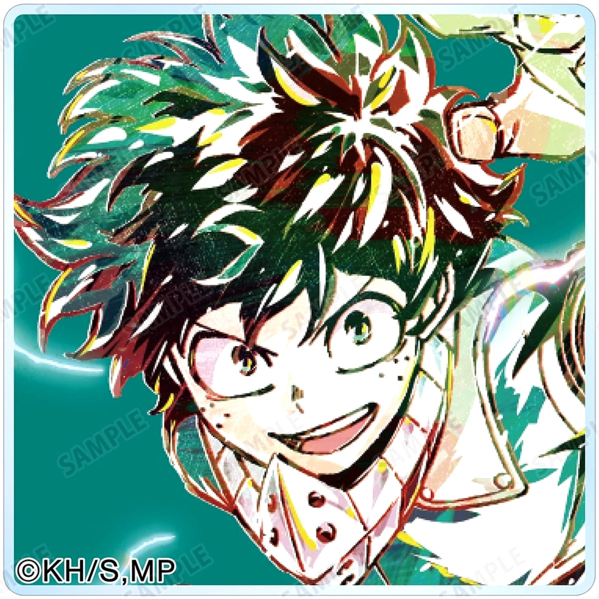 My Hero Academia Izuku Midoriya Trading Ani-Art Vol. 3 Full Body ver. Acrylic Tile Acrylic Stands [USED]