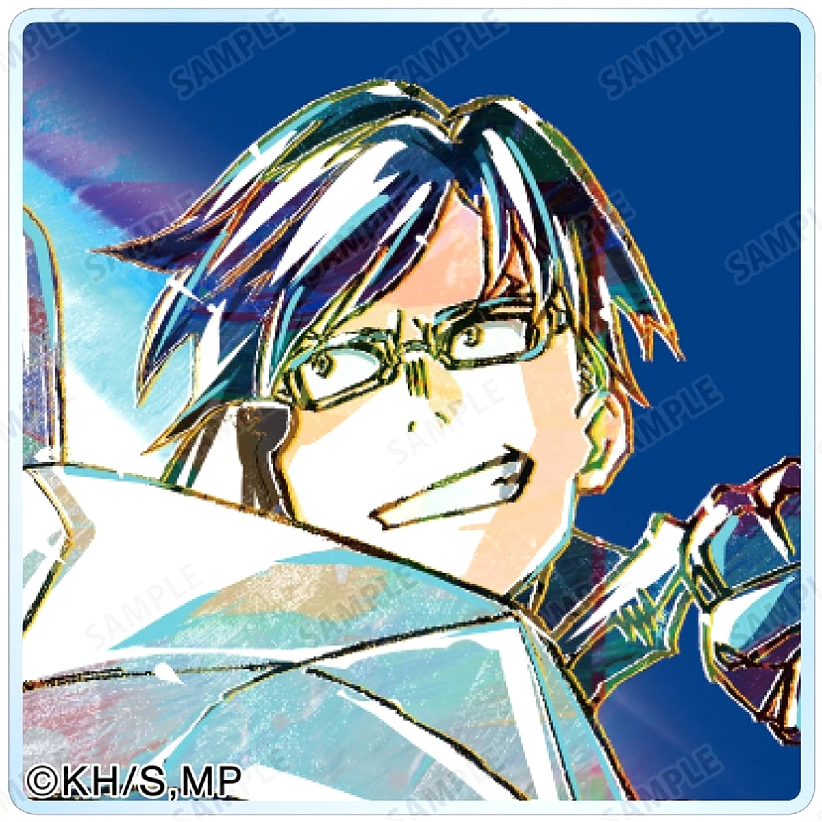 My Hero Academia Tenya Iida Trading Ani-Art Vol. 3 Full Body ver. Acrylic Tile Acrylic Stands [USED]