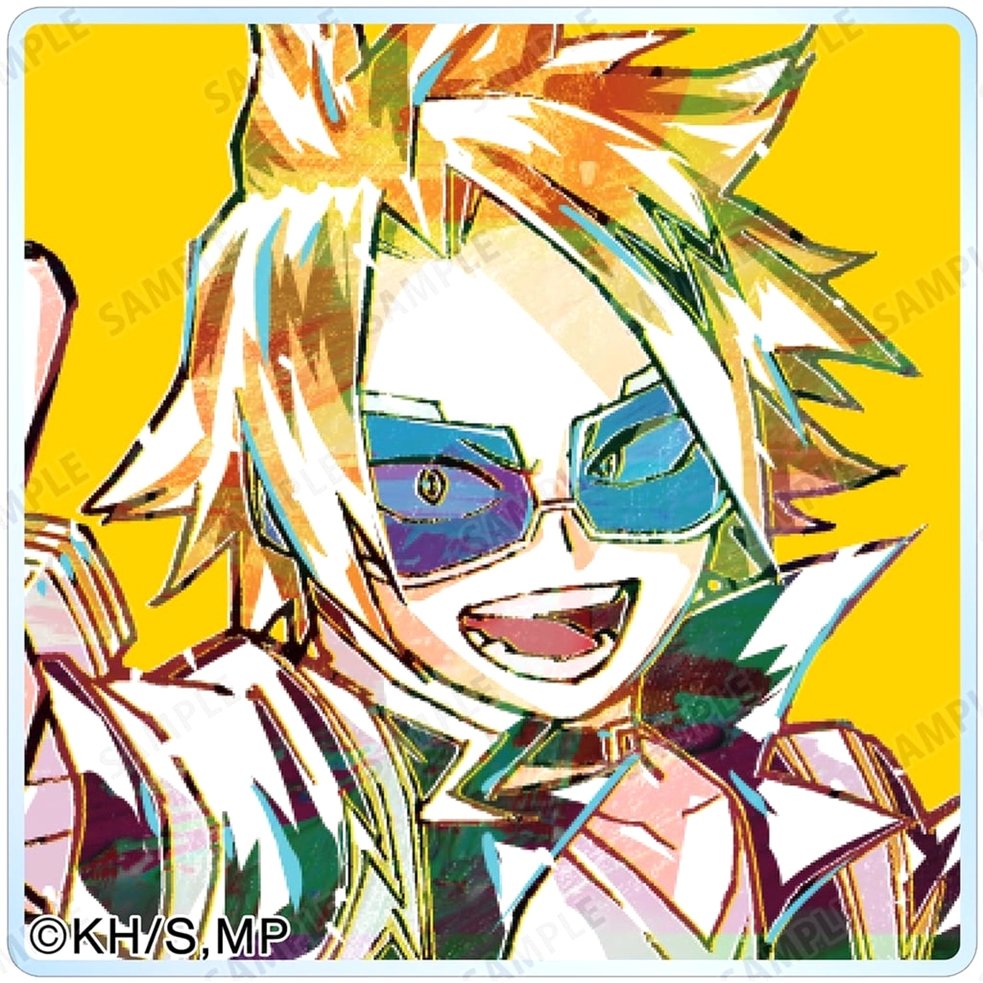 My Hero Academia Denki Kaminari Trading Ani-Art Vol. 3 Full Body Ver. Acrylic Tile Acrylic Stands [USED]