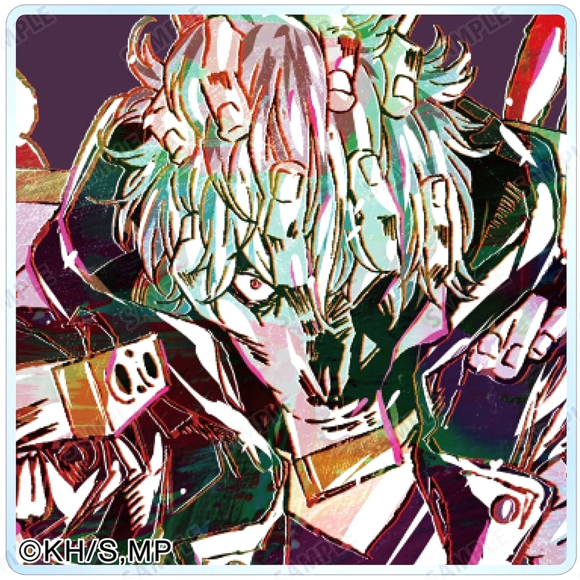My Hero Academia Tomura Shigaraki Trading Ani-Art Vol. 3 Full Body Ver. Acrylic Tile Acrylic Stands [USED]
